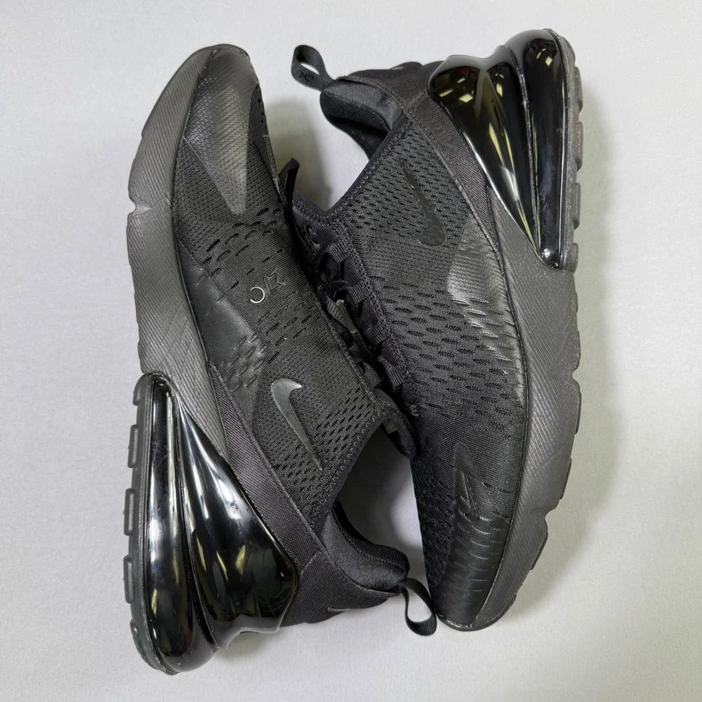 Nike Air Max 270 Sneakers Black Triple Black AH6789-006 Running Shoes
